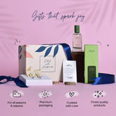 Gleevers Scented Glamour Gift for Women |Gift Box pack of 2 with Mystere Perfume (30 ml) and Pearl Dangler Earring | Birthday Gift, Anniversary Gift, Rakhi Gift, Valentine Gift, Secret Santa Gifts